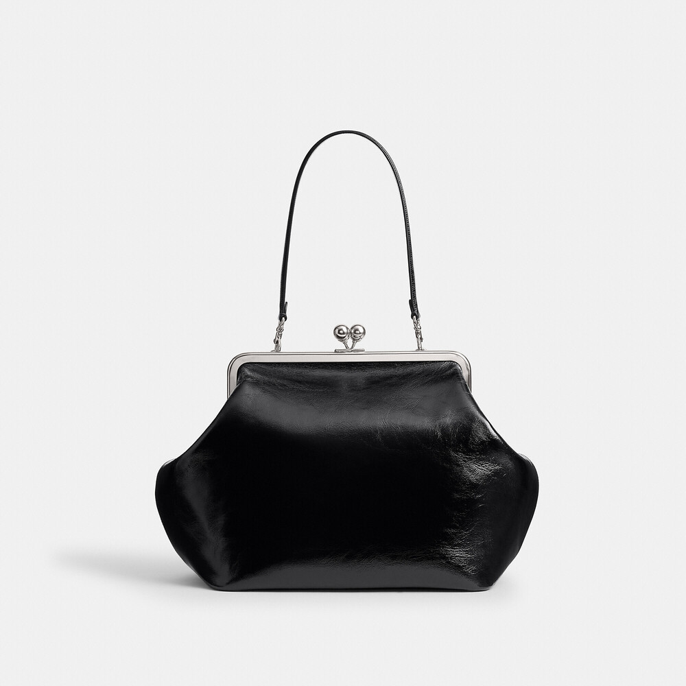 Coach Large Kisslock Frame Bag